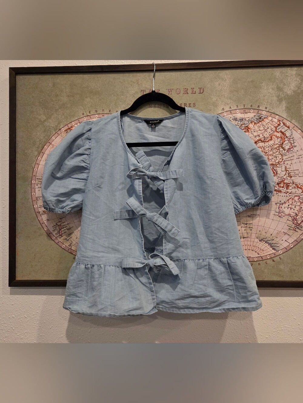 Women's Denim Top / L